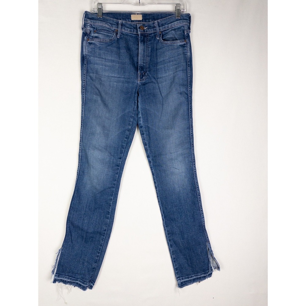 MOTHER Women's High Rise Jeans - Blue